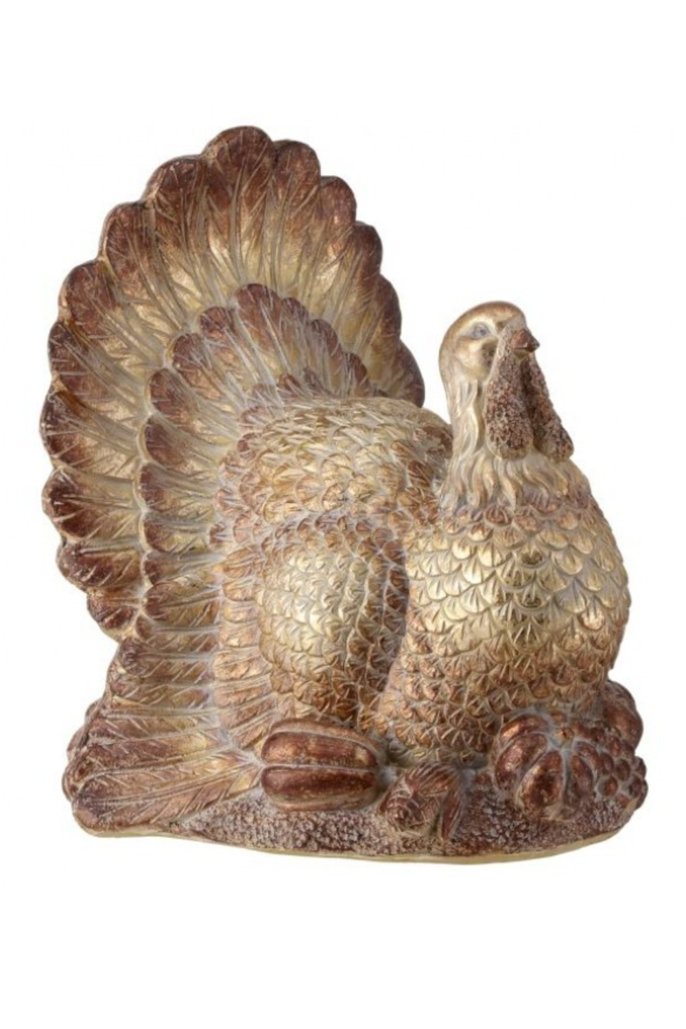 Resin Harvest Turkey Figure