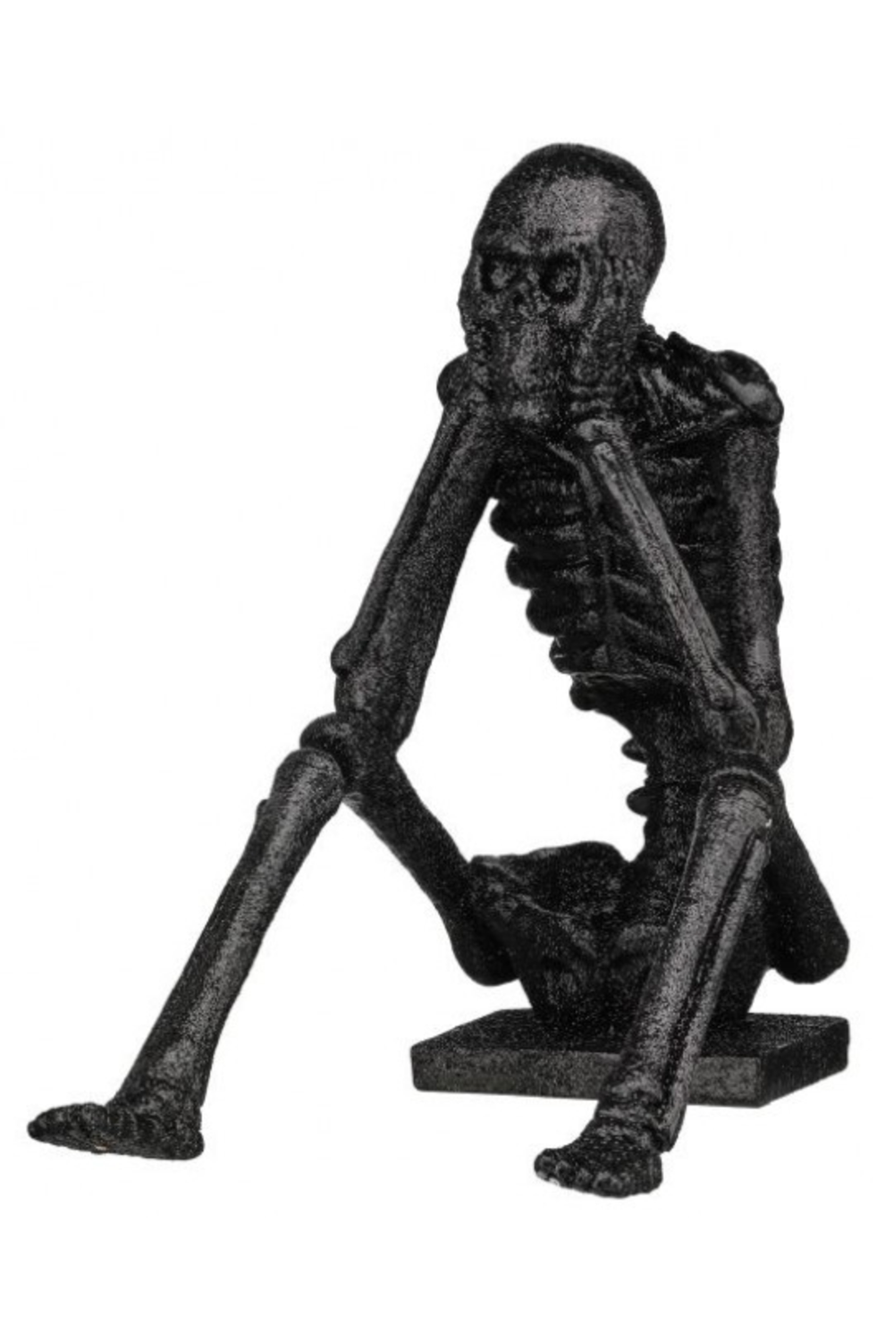 Glitter Resin Skeleton Figure