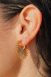 FH Earring - Gold Sunshine
