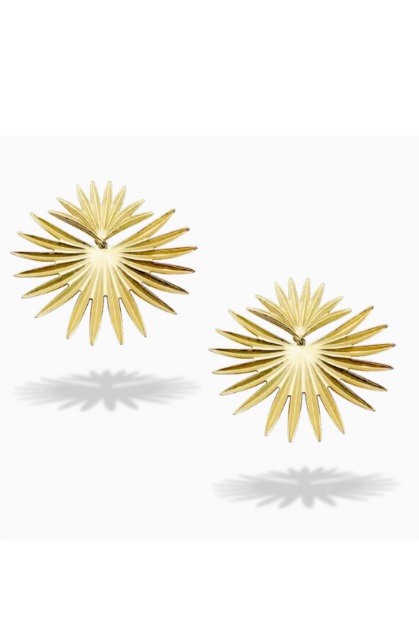 FH Earring -  Radiating Gold