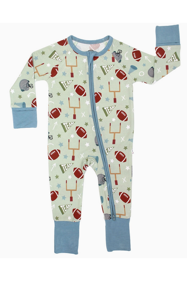 Bamboo Sleeper Pajamas - Football Game Day
