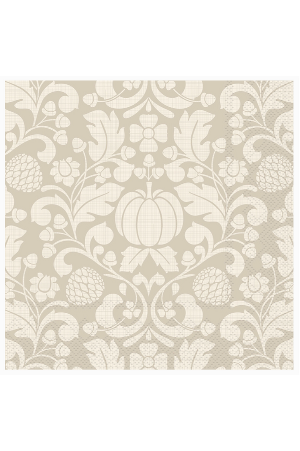 Cocktail Napkin Pack - Cream Fall