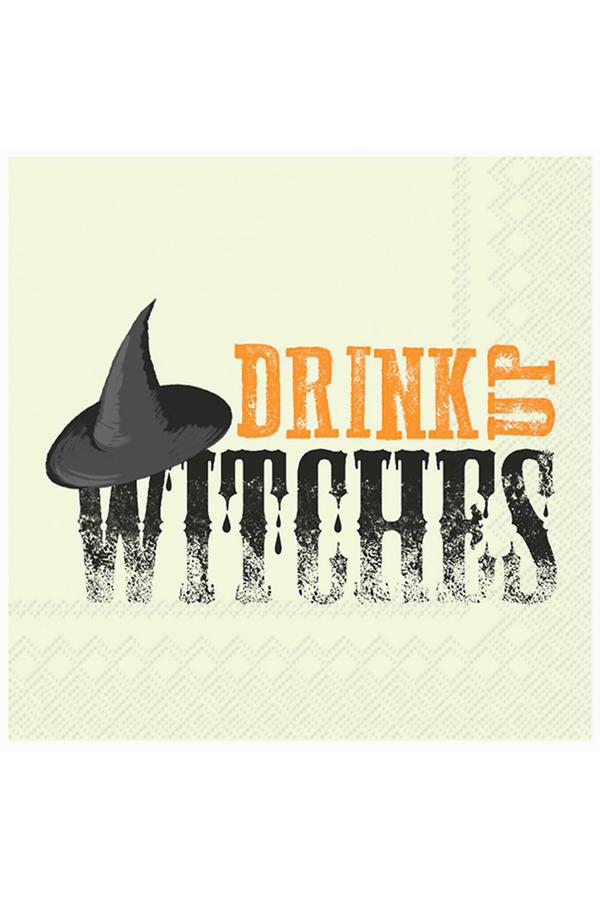 Cocktail Napkin Pack - Drink Up Witches