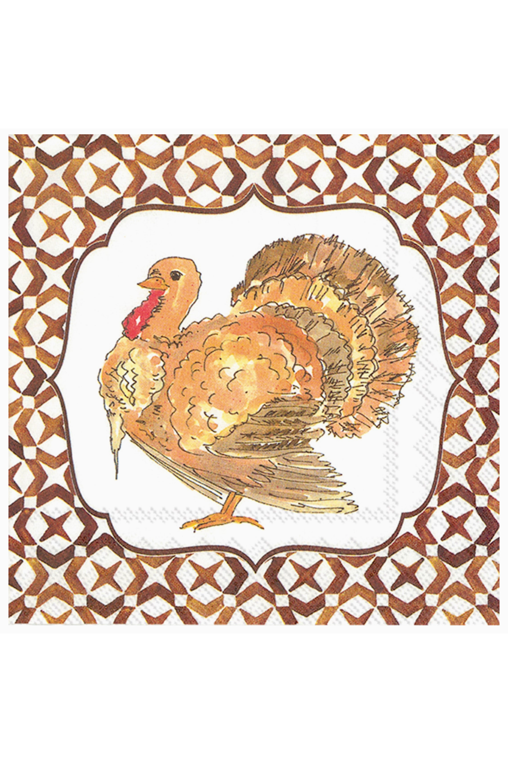Cocktail Napkin Pack - Turkey Thanksgiving