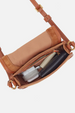 Kiva Small Crossbody Purse - Suede Hide Oak Barrel