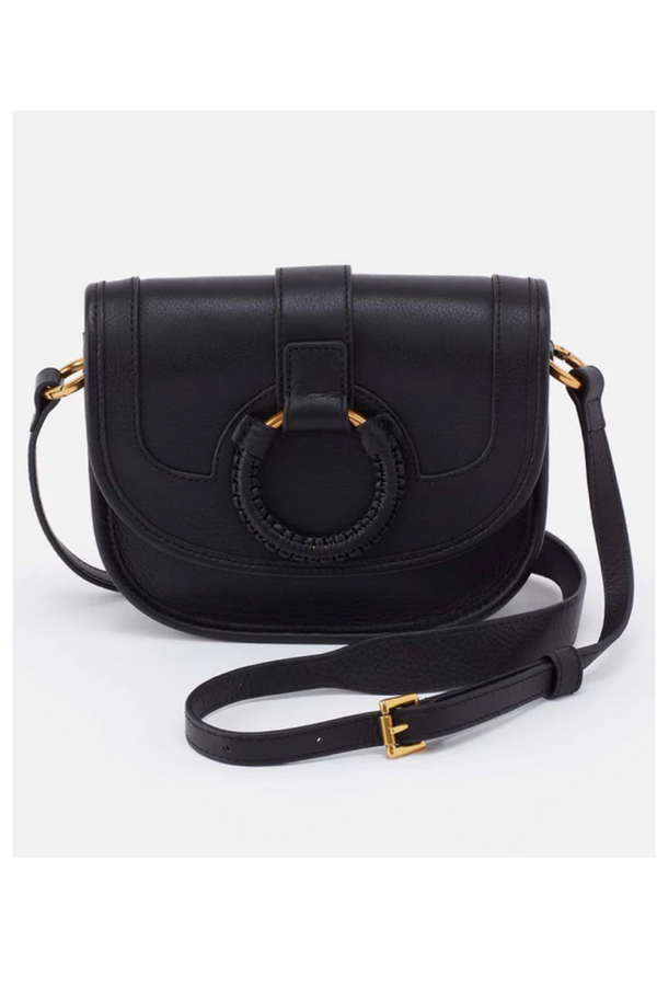Kiva Small Crossbody Purse - Velvet Hide Black