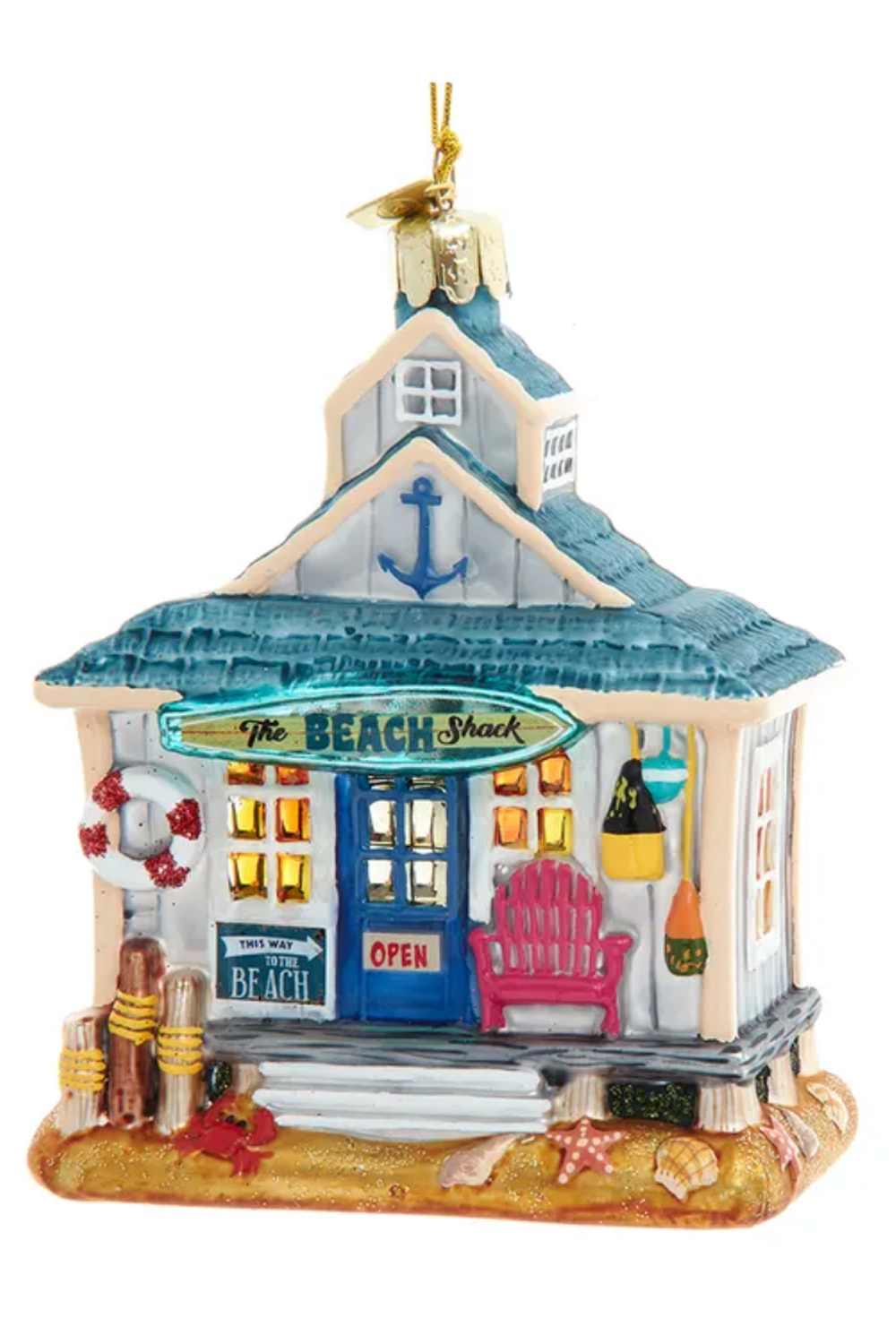 Glass Ornament - Noble Beach House