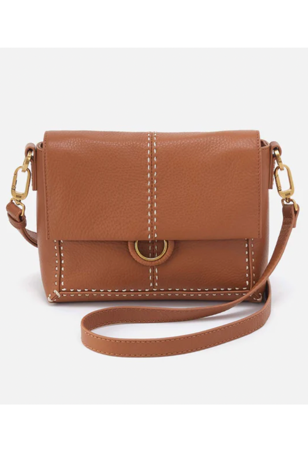 Austin Flap Crossbody Bag - Velvet Hide Warm Honey