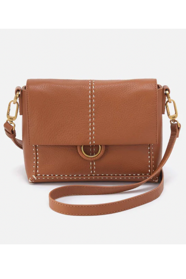 Austin Flap Crossbody Bag - Velvet Hide Warm Honey