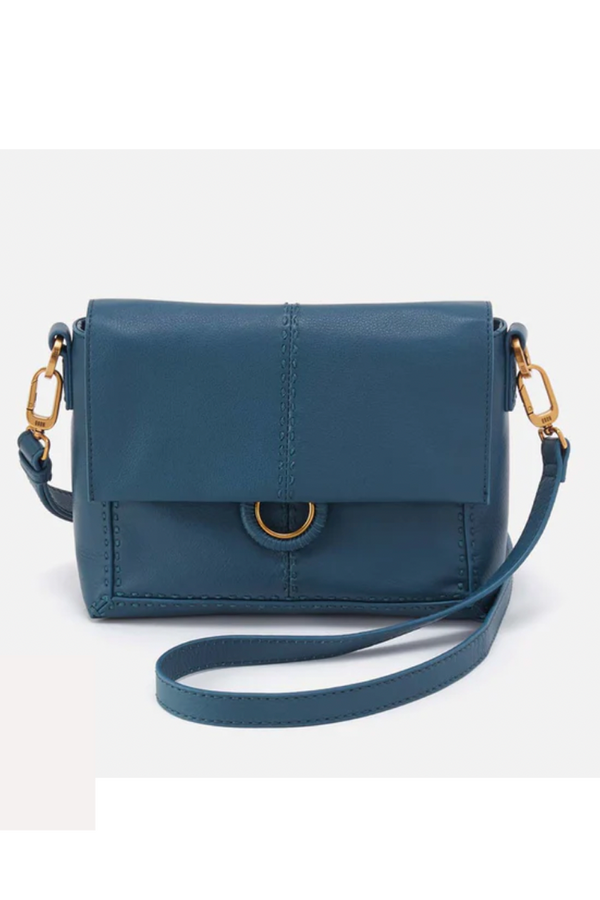 Austin Flap Crossbody Bag - Velvet Hide Peacock