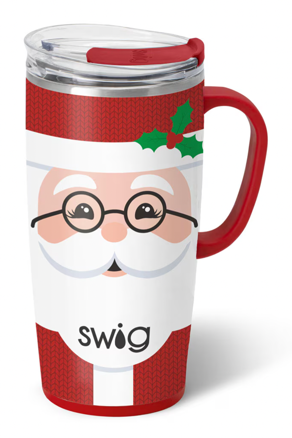 TALL Modern Coffee Mug - Mr Claus