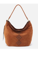 Harley Hobo Tote - Suede Hide Oak Barrel