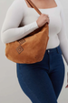 Harley Hobo Tote - Suede Hide Oak Barrel