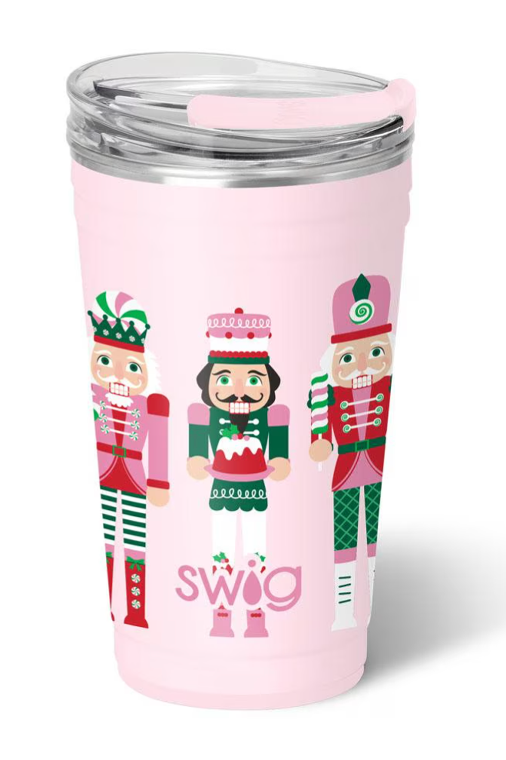Swig Party Cup 24oz - Sugar Plum Soldiers