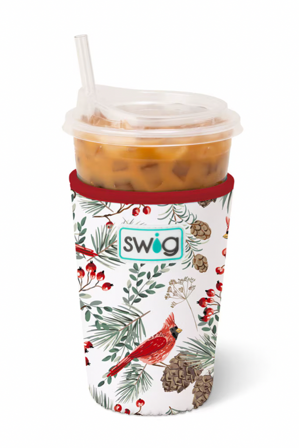 Swig Cup Coolie - Winter Cardinals