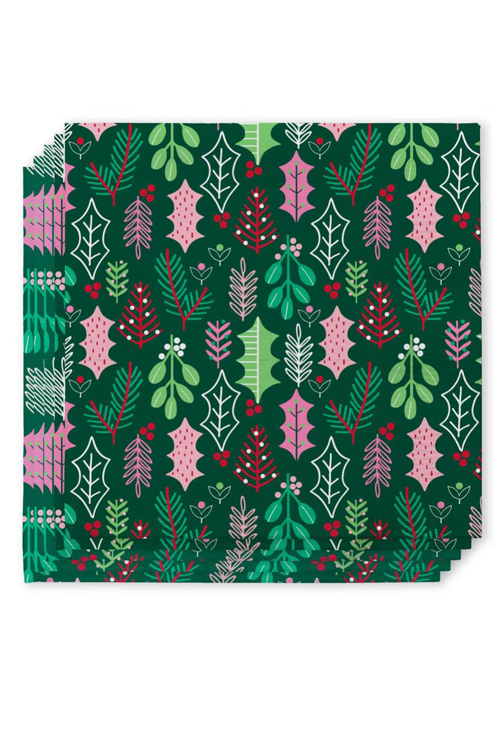 Cocktail Napkin Pack - Merry Mistletoe