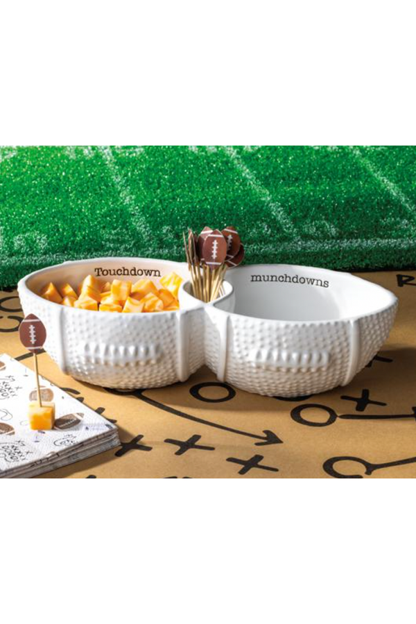 Football Toothpick Server Set