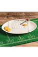 Football Shaped Platter Set