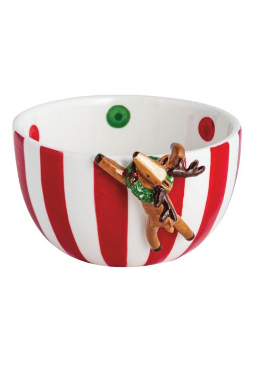 Christmas Icon Hanging Candy Tidbit Bowl - Reindeer