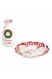Whimsical Milk and Cookies for Santa Set