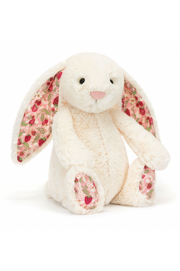 JELLYCAT Bashful Blossom Berry Bunny - Cream