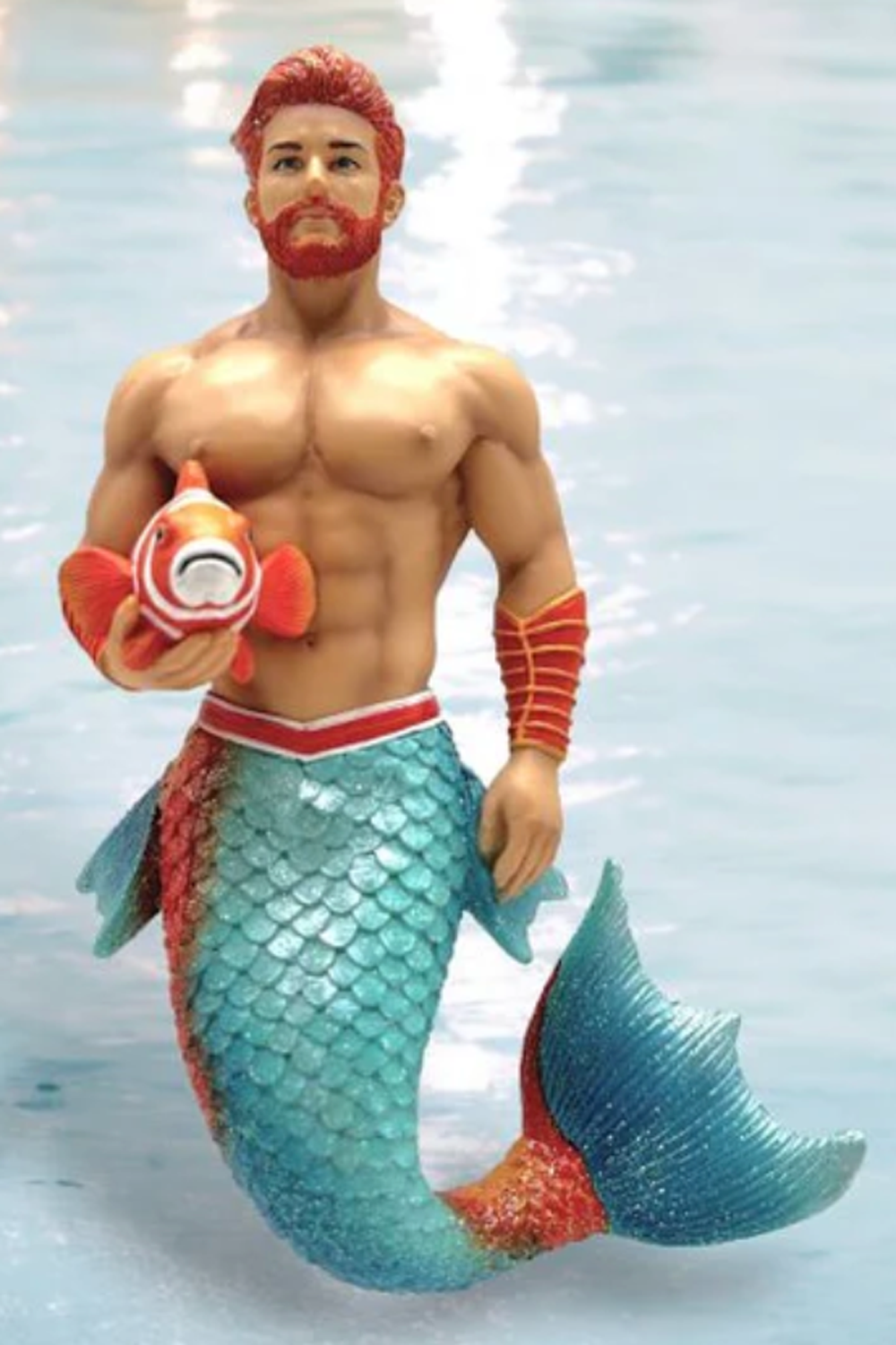 DCD Mermaid Ornament - Clown Fish