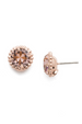Simplicity Stud Earring - Vintage Rose