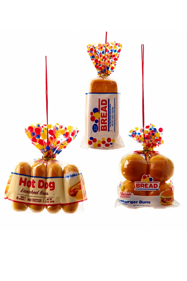 Glass Ornament - Bread in a Bag