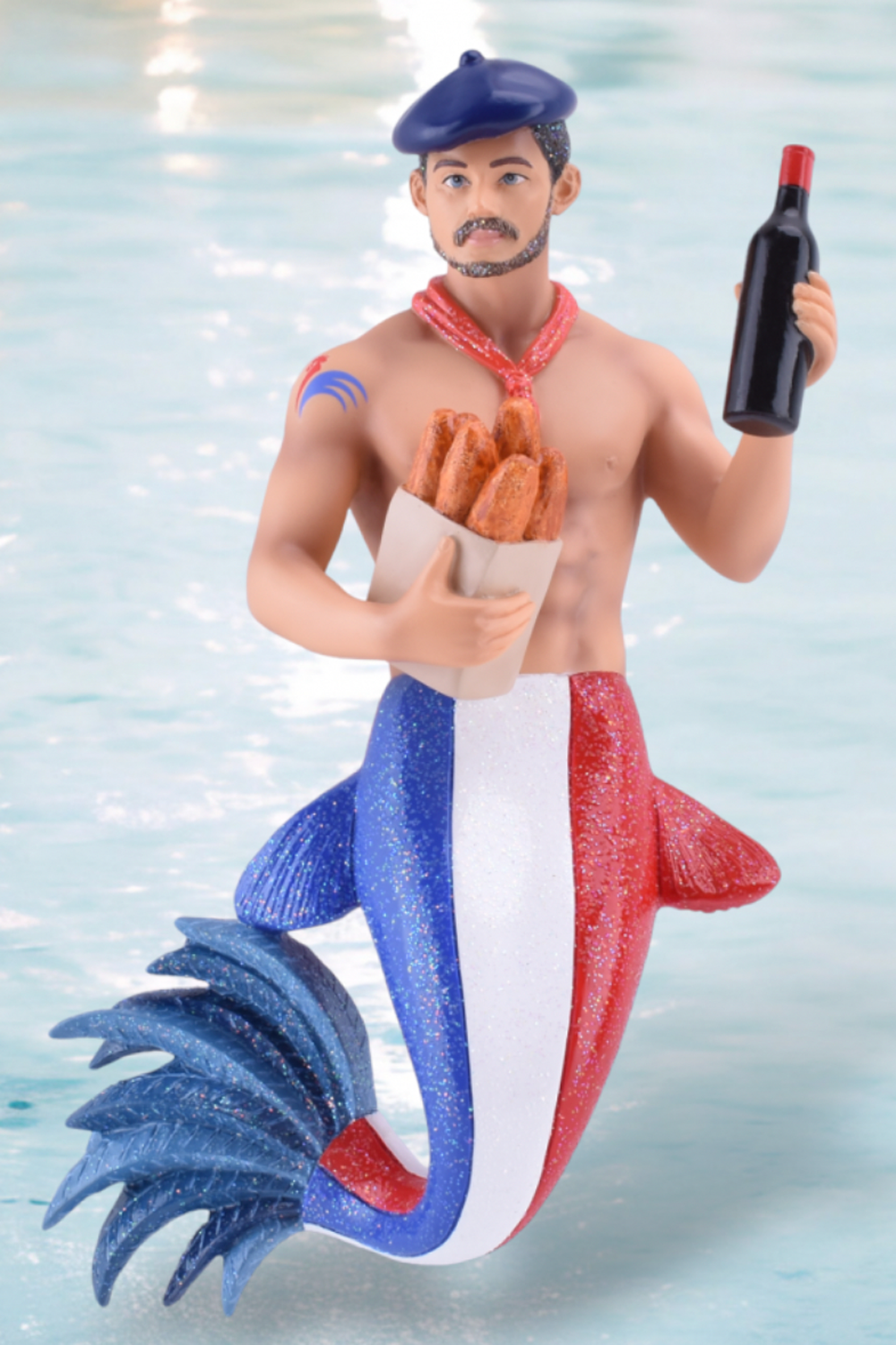 DCD Mermaid Ornament - French Coq