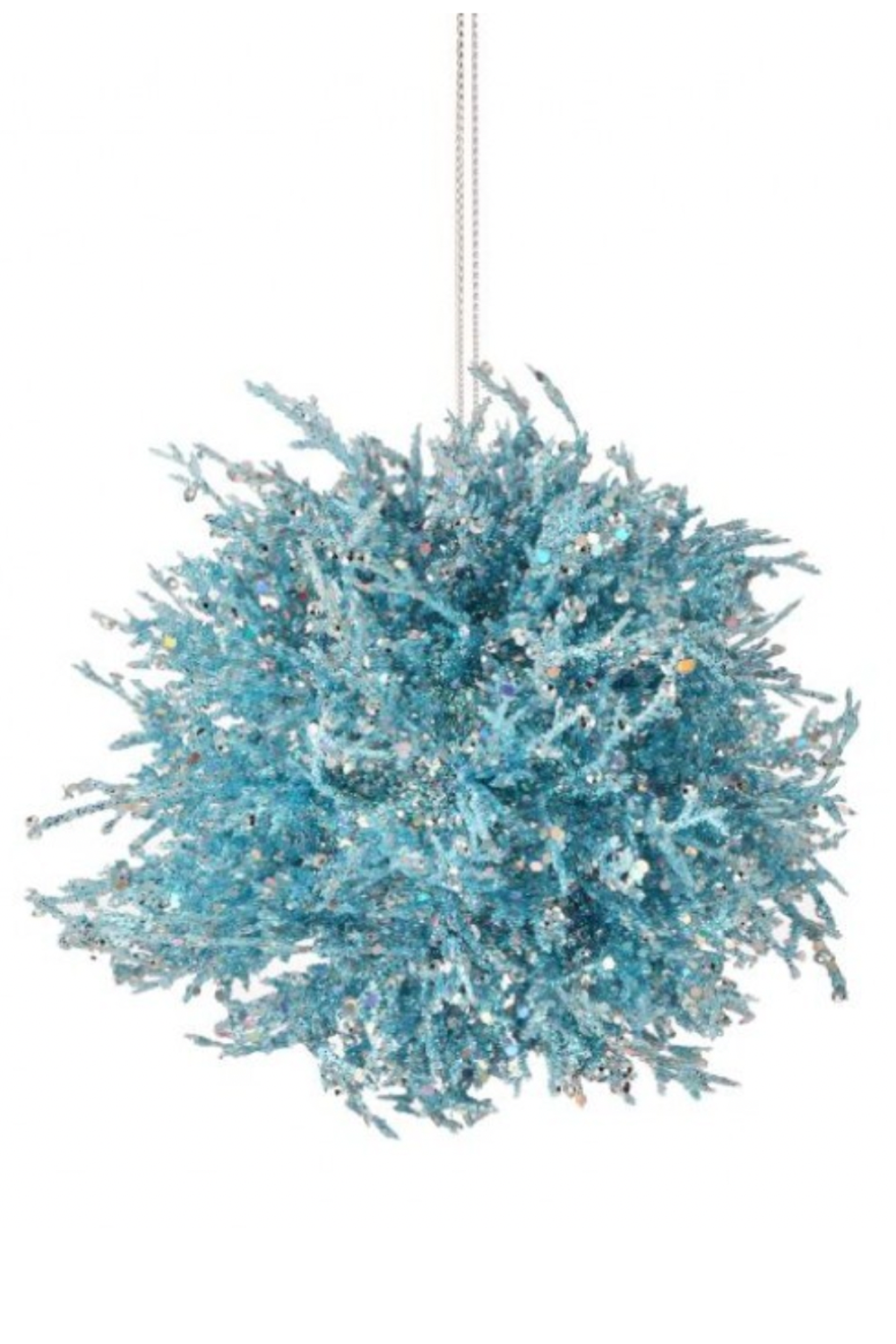 Funky Ornament - Coastal Coral Aqua