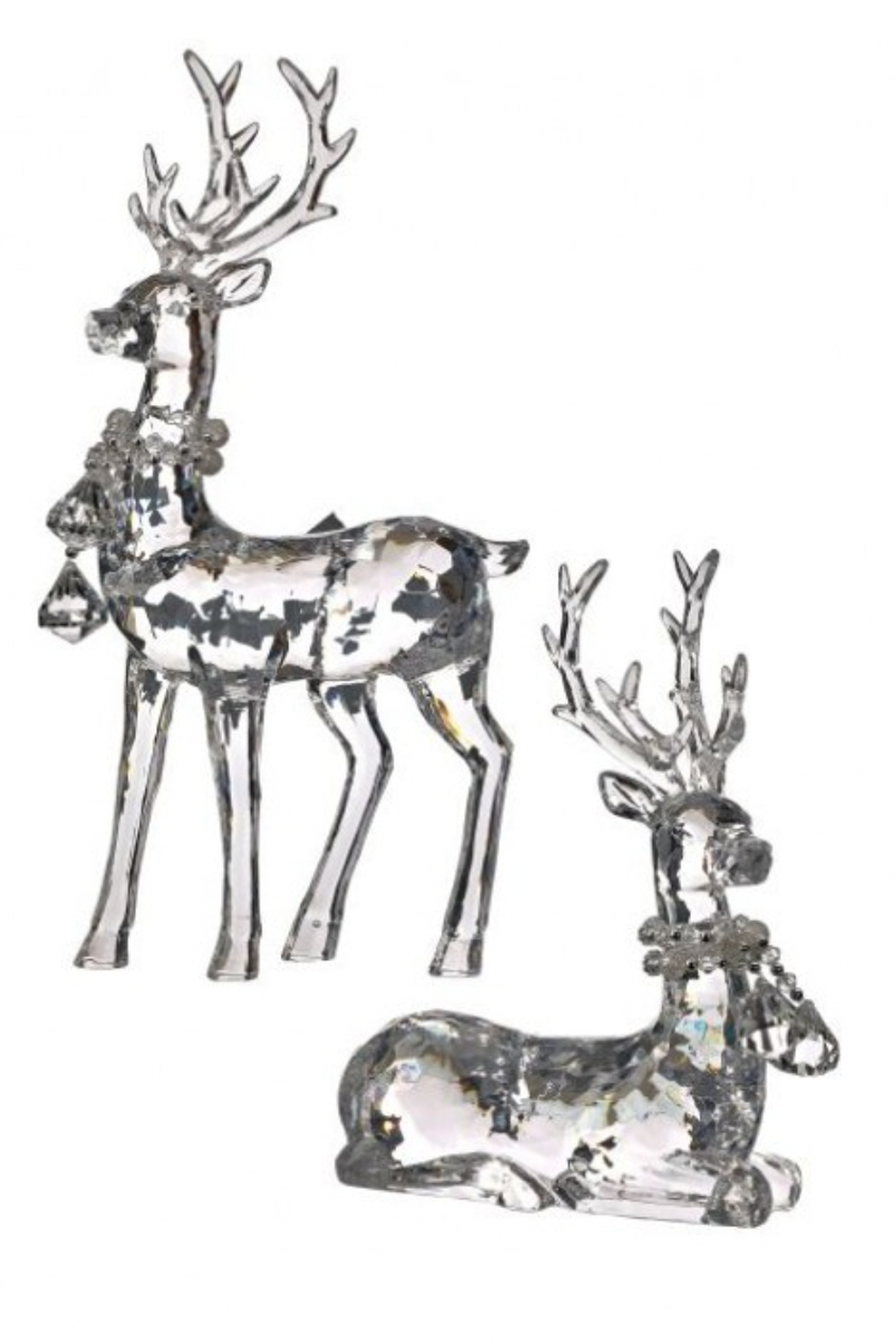 Acrylic Jewel Choker Deer Figure