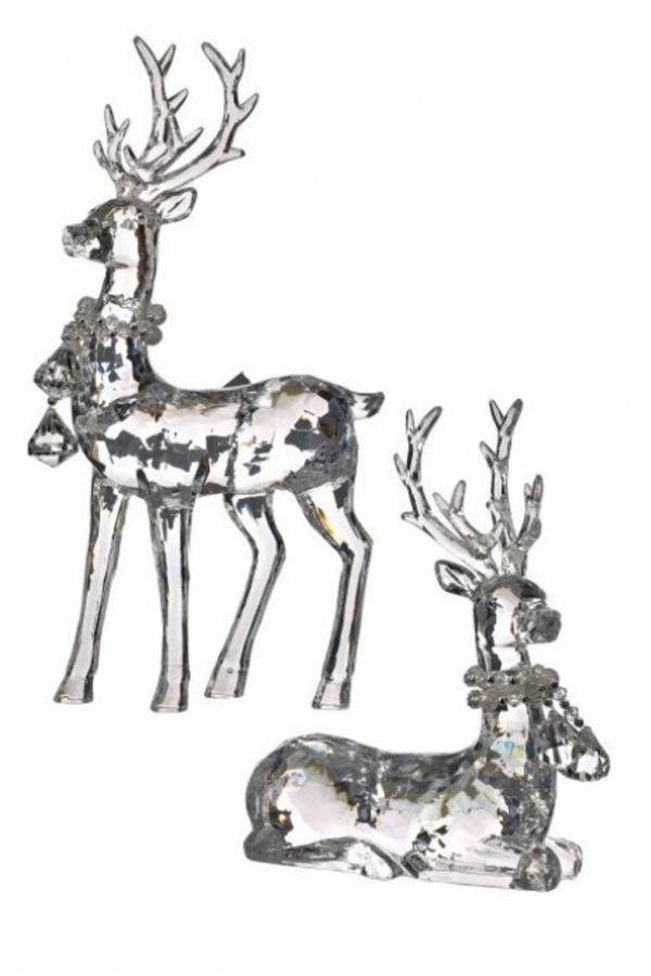 Acrylic Jewel Choker Deer Figure