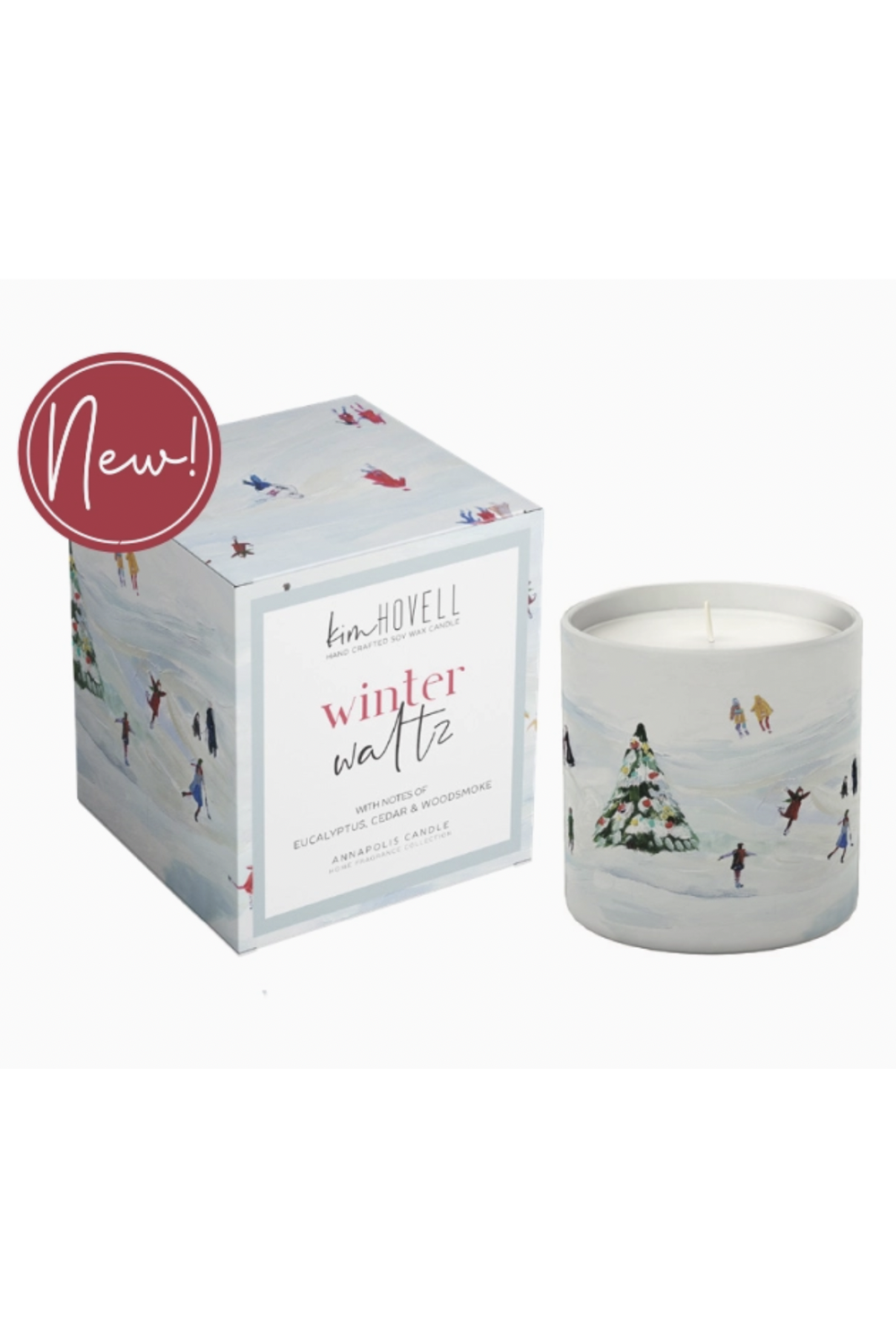 Kim Hovell + Annapolis Candle - Boxed Winter Waltz