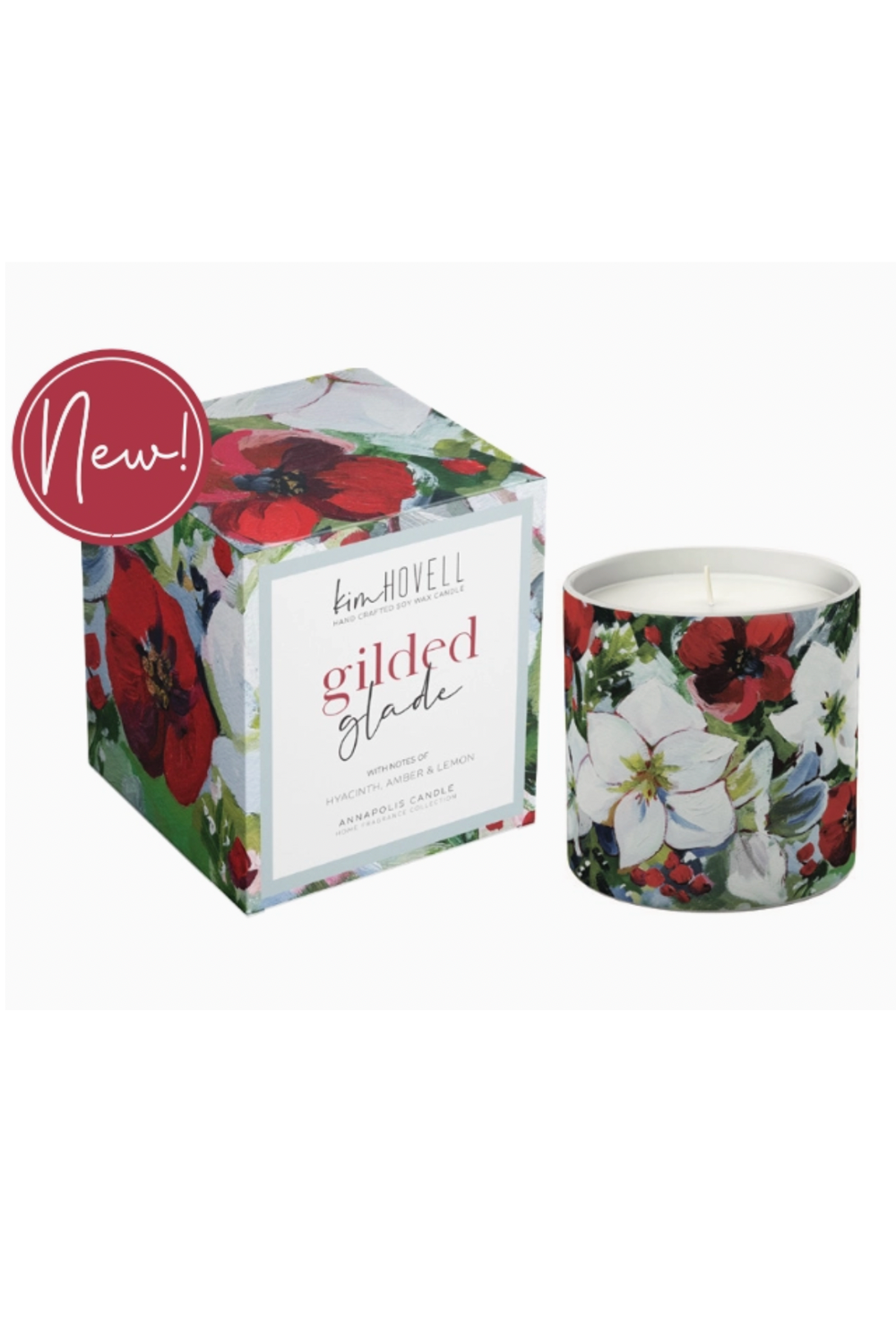 Kim Hovell + Annapolis Candle - Boxed Gilded Glade