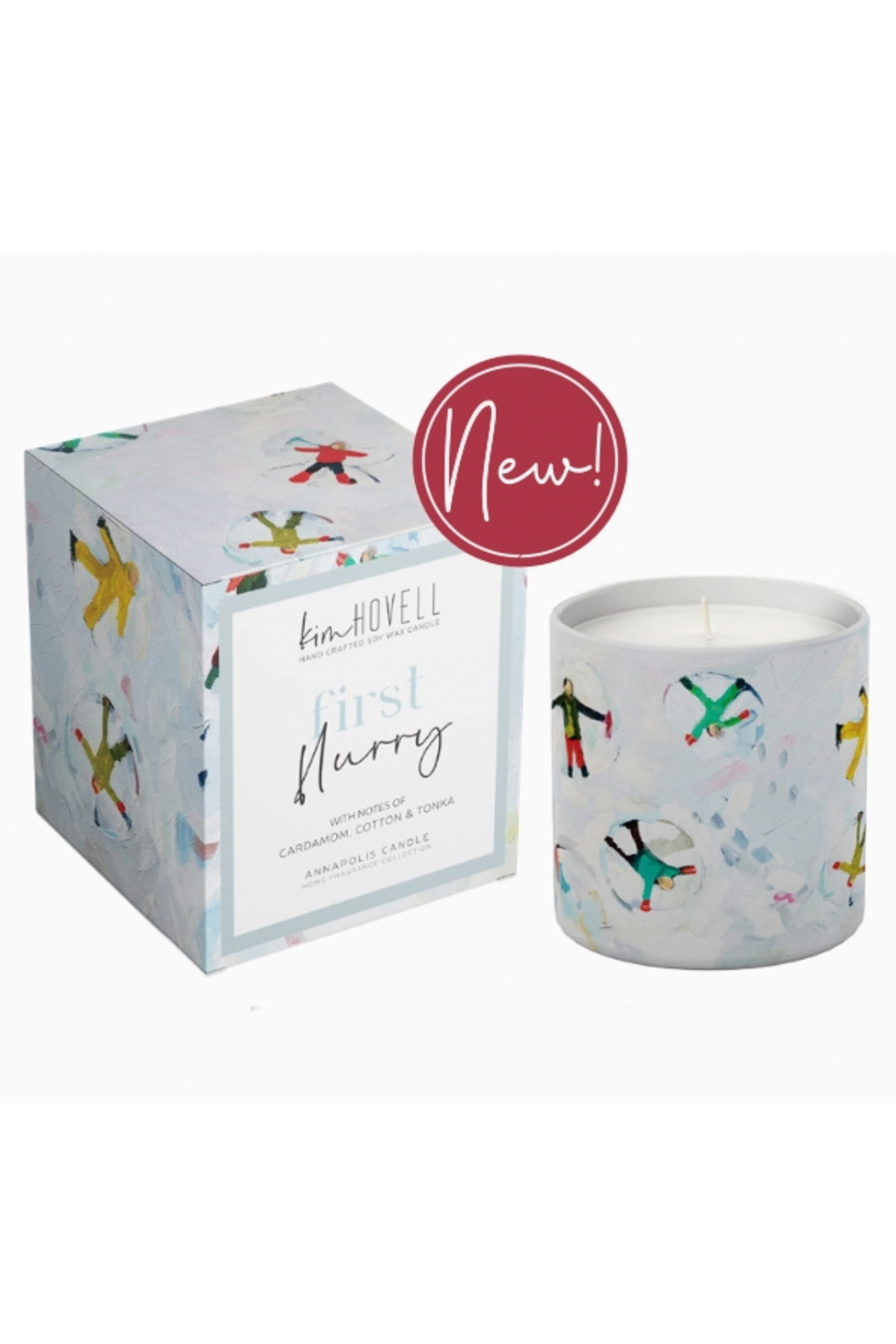 Kim Hovell + Annapolis Candle - Boxed First Flurry