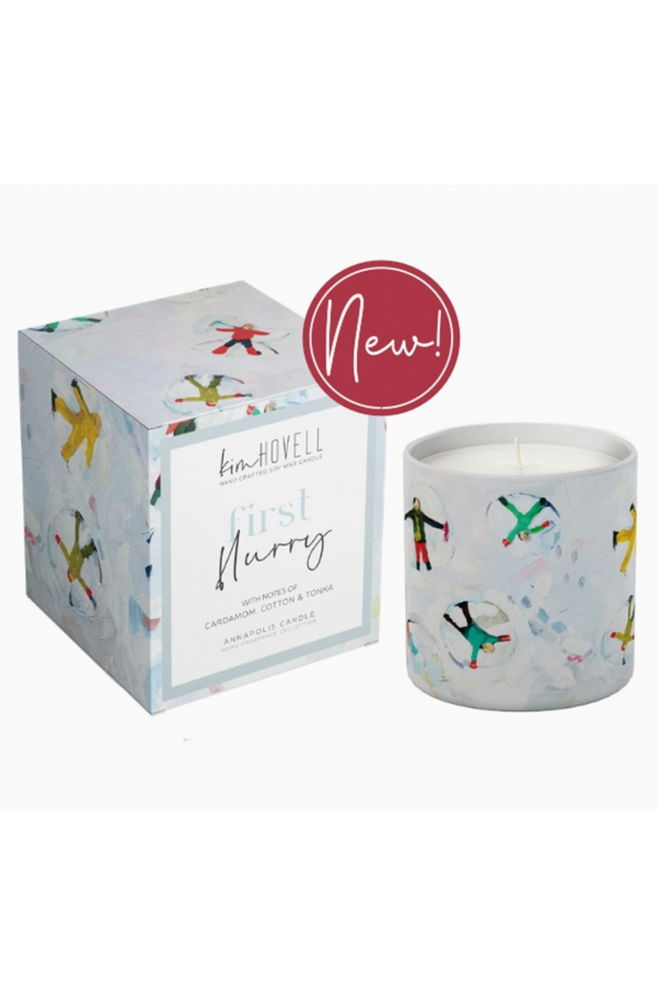 Kim Hovell + Annapolis Candle - Boxed First Flurry