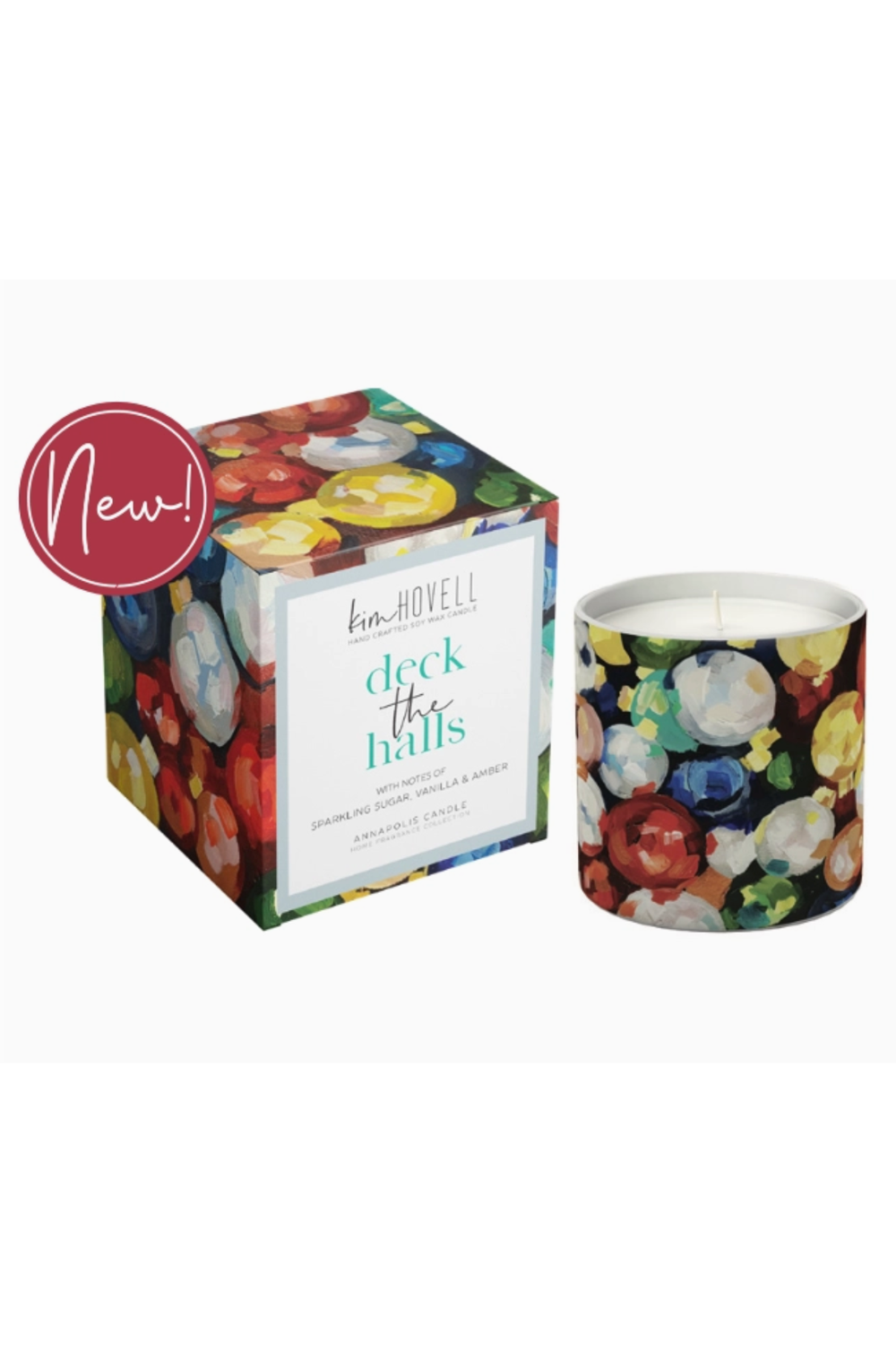 Kim Hovell + Annapolis Candle - Boxed Deck the Halls