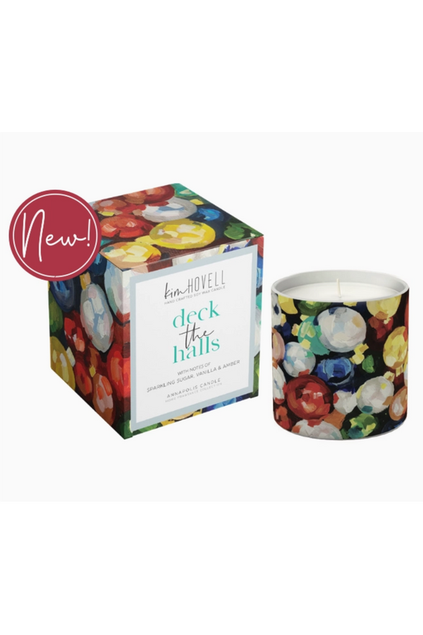 Kim Hovell + Annapolis Candle - Boxed Deck the Halls