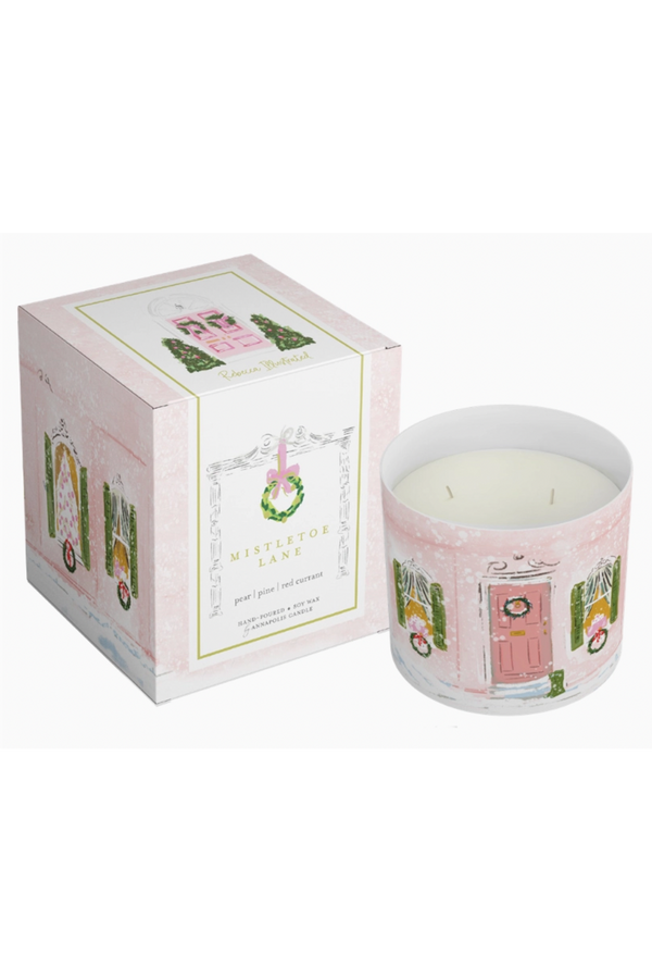 2 Wick Boxed Annapolis Candle - Mistletoe Lane