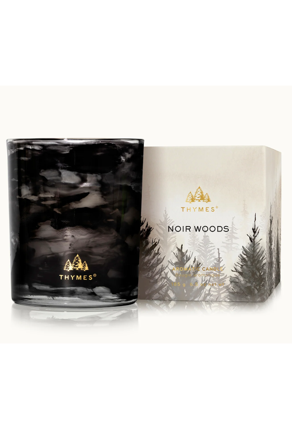 Noir Woods Poured Candle in Box