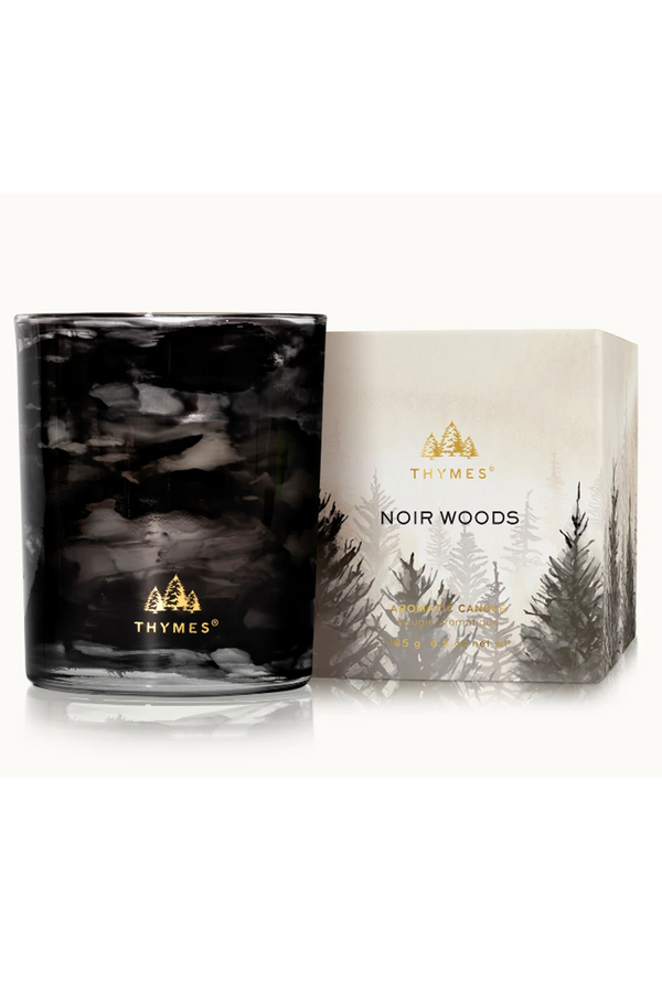 Noir Woods Poured Candle in Box