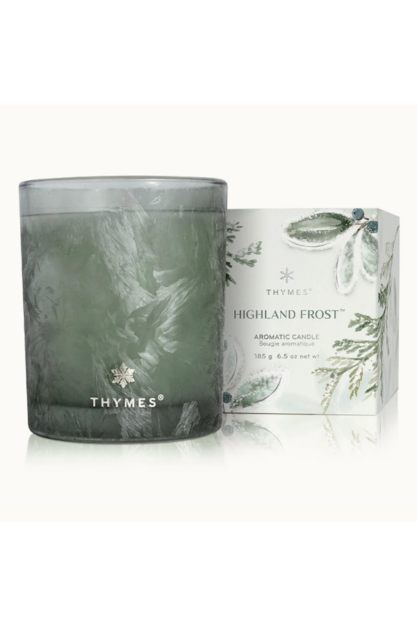 Highland Frost Poured Candle in Box
