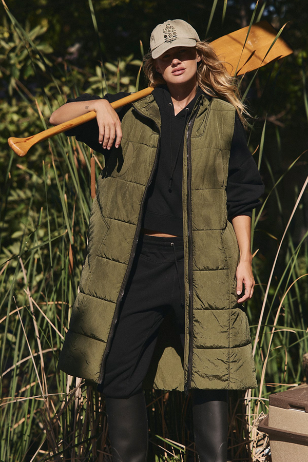 FP On The Move Packable Vest - Seagrass Green