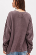 FP Dawson Pocket Thermal Top - Chocolate Grape