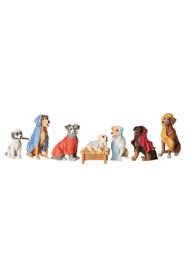 Canine Nativity Crèche Figure