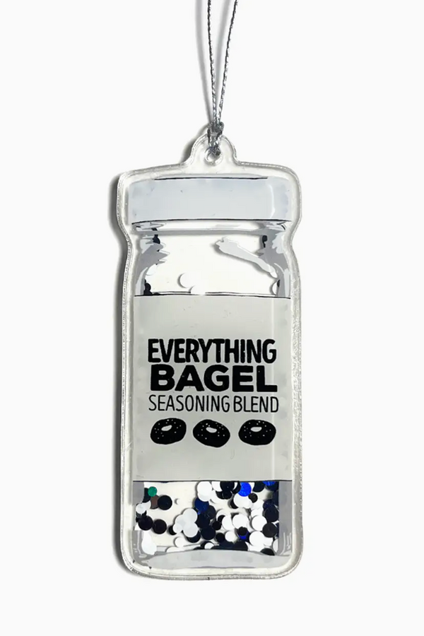 Acrylic Ornament - Everything Bagel Seasoning