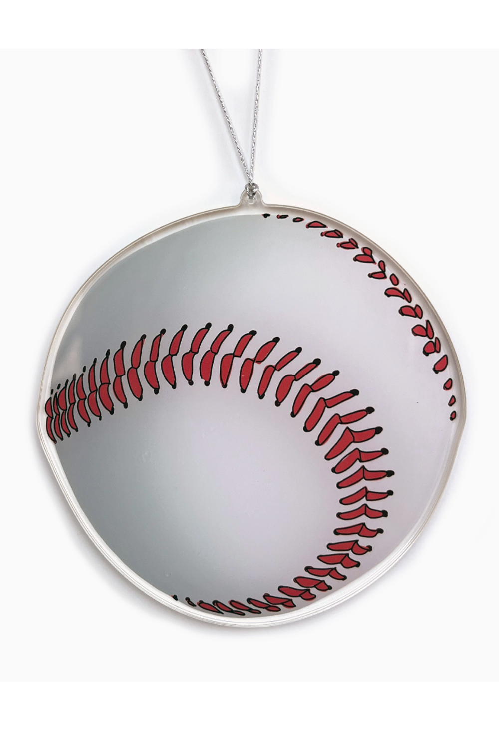 Acrylic Ornament - Baseball