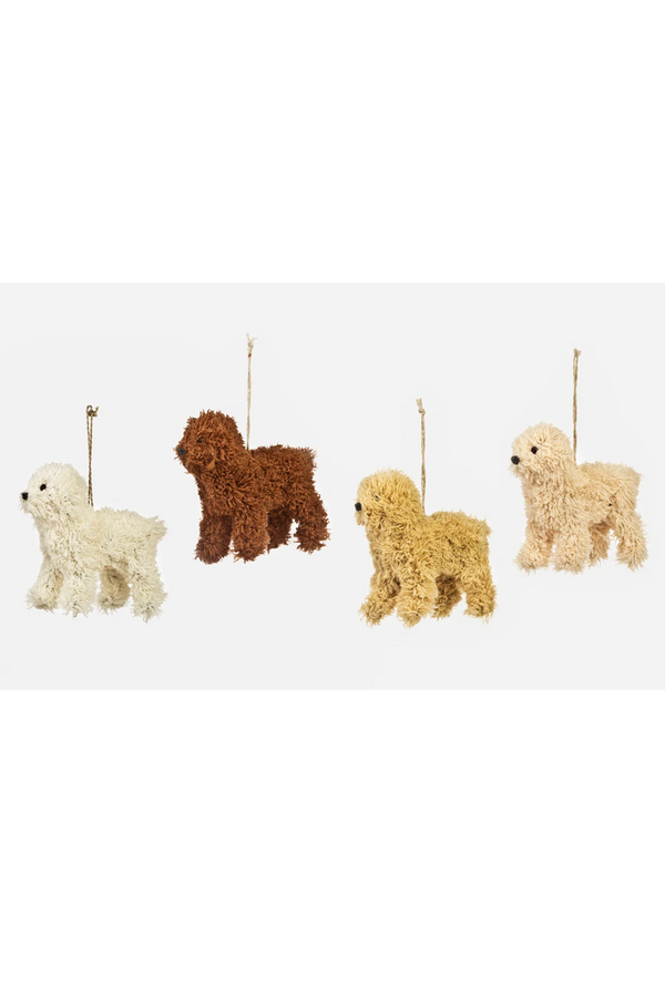 Soft Ornament - Furry Poodle