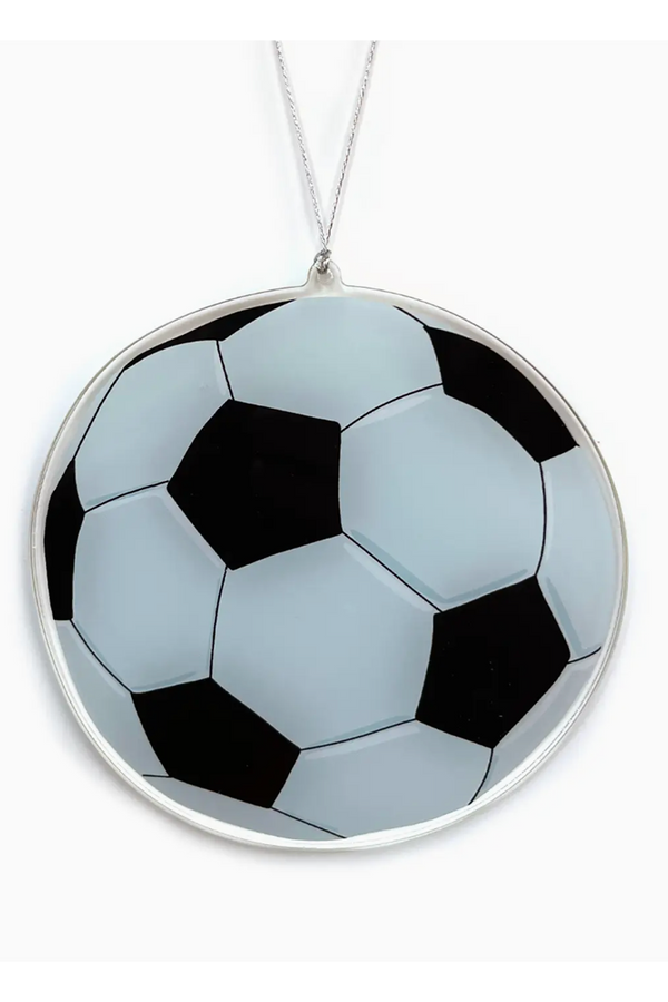 Acrylic Ornament - Soccer Ball