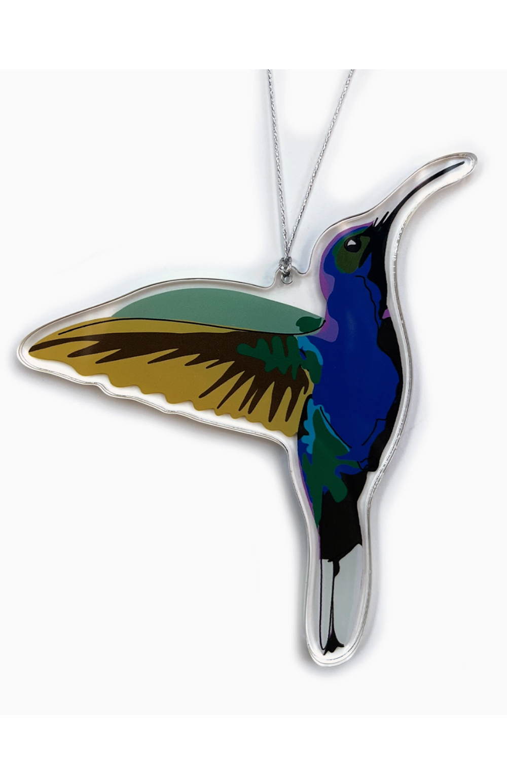 Acrylic Ornament - Big Hummingbird